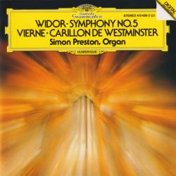 Widor, Vierne Symphony No. 5 / Carillon De Westminster Фирменный CD 