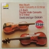 Violin Concerto In G Minor / Double Violin Concerto In D Minor