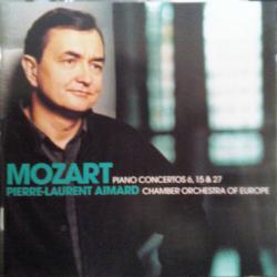 MOZART Piano Concertos 6, 15 & 27 Фирменный CD 