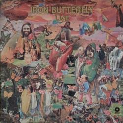 IRON BUTTERFLY LIVE Виниловая пластинка 