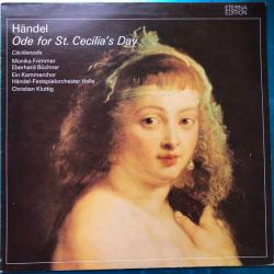 HANDEL Ode For St. Cecilia's Day (Cäcilienode) Виниловая пластинка 