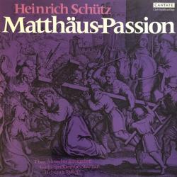 SCHUTZ Matthäus-Passion Виниловая пластинка 