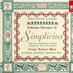 STRAUSS Simplicius Фирменный CD 