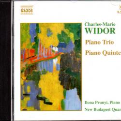 WIDOR Piano Trio / Piano Quintet Фирменный CD 