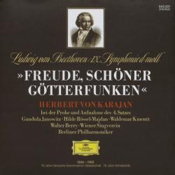 BEETHOVEN HERBERT VON KARAJAN IX. Symphonie D-Moll »Freude, Schöner Götterfunken« (Herbert Von Karajan Bei Der Probe Und Aufnahme Des 4. Satzes) Виниловая пластинка BEETHOVEN HERBERT VON KARAJAN IX. Symphonie D-Moll »Freude, Schöner Götterfunken« (Herbert Von Karajan Bei Der Probe Und Aufnahme Des 4. Satzes) Виниловая пластинка