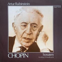 CHOPIN   ARTUR RUBINSTEIN Sonaten B-moll Op.35 ∙ H-moll Op.58 Виниловая пластинка 