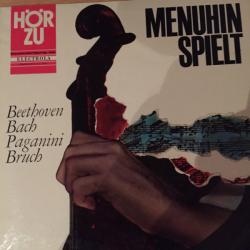 YEHUDI MENUHIN Spielt Beethoven, Bach, Paganini, Bruch Виниловая пластинка 