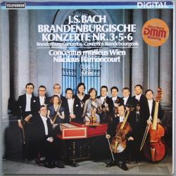 BACH NIKOLAUS HARNONCOURT Brandenburgische Konzerte Nr. 3 • 5 • 6 = Brandenburg Concertos = Concertos Brandenbourgeois Виниловая пластинка BACH NIKOLAUS HARNONCOURT Brandenburgische Konzerte Nr. 3 • 5 • 6 = Brandenburg Concertos = Concertos Brandenbourgeois Виниловая пластинка