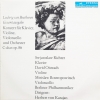 Konzert Für Klavier, Violine, Violoncello Und Orchester C-dur Op.56