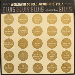 ELVIS PRESLEY Worldwide 50 Gold Award Hits, Vol. 1 LP-BOX 