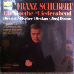 SCHUBERT   DIETRICH FISCHER-DIESKAU Ein Goethe-Liederabend Виниловая пластинка 