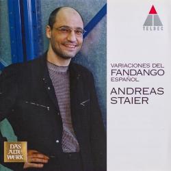 Andreas Staier Variaciones Del Fandango Español Фирменный CD 