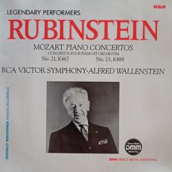 MOZART ARTHUR RUBINSTEIN Mozart Piano Concertos, (Concertos Pour Piano Et Orchestre No. 21, K467 , No.23, K488 ) Виниловая пластинка MOZART ARTHUR RUBINSTEIN Mozart Piano Concertos, (Concertos Pour Piano Et Orchestre No. 21, K467 , No.23, K488 ) Виниловая пластинка