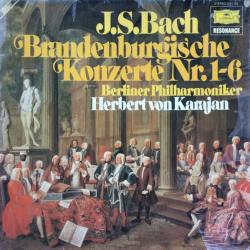 BACH HERBERT VON KARAJAN Brandenburgische Konzerte Nr. 1-6 / Brandenburg Concertos / Les Concertos Brandebourgeois Виниловая пластинка BACH HERBERT VON KARAJAN Brandenburgische Konzerte Nr. 1-6 / Brandenburg Concertos / Les Concertos Brandebourgeois Виниловая пластинка