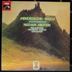 MENDELSSOHN   BRUCH   NATHAN MILSTEIN VIOLINKONZERTE Виниловая пластинка 