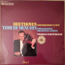 BEETHOVEN   YEHUDI MENUHIN Violinkonzert D-Dur Виниловая пластинка 