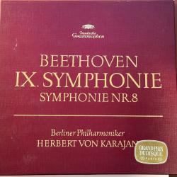 Beethoven, Herbert von Karajan IX. Symphonie / Symphonie Nr. 8 LP-BOX 