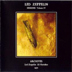 LED ZEPPELIN Sessions Volume IV. Led Zeppelin III Outtakes. Archives 1970 Фирменный CD LED ZEPPELIN Sessions Volume IV. Led Zeppelin III Outtakes. Archives 1970 Фирменный CD