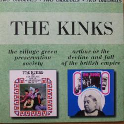 KINKS The Kinks Are The Village Green Preservation Society / Arthur Or The Decline And Fall Of The British Empire Фирменный CD 