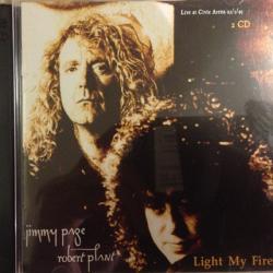 JIMMY PAGE & ROBERT PLANT LIGHT MY FIRE Фирменный CD JIMMY PAGE & ROBERT PLANT LIGHT MY FIRE Фирменный CD