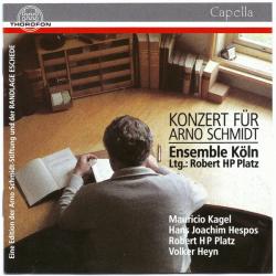 Ensemble Köln Konzert Für Arno Schmidt Фирменный CD 