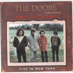 DOORS LIVE IN NEW YORK - DEMOS, LIVE & RARE Фирменный CD 