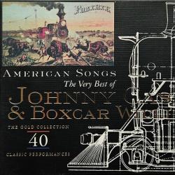 Johnny Cash, Boxcar Willie American Songs: The Very Best Of Johnny Cash & Boxcar Willie Фирменный CD 