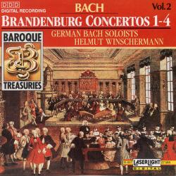 BACH Brandenburg Concertos 1-4 Фирменный CD 