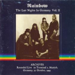 RAINBOW THE LAST NIGHTS IN GERMANY VOL. 2 Фирменный CD RAINBOW THE LAST NIGHTS IN GERMANY VOL. 2 Фирменный CD