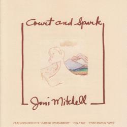 JONI MITCHELL COURT AND SPARK Фирменный CD JONI MITCHELL COURT AND SPARK Фирменный CD