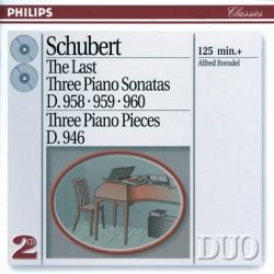 Schubert, Alfred Brendel The Last Three Piano Sonatas D. 958, 959, 960 • Three Piano Pieces D. 946 Фирменный CD Schubert, Alfred Brendel The Last Three Piano Sonatas D. 958, 959, 960 • Three Piano Pieces D. 946 Фирменный CD