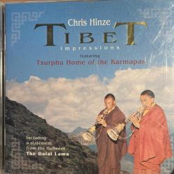 CHRIS HINZE Tibet Impressions Featuring Tsurphu Home Of The Karmapas Фирменный CD CHRIS HINZE Tibet Impressions Featuring Tsurphu Home Of The Karmapas Фирменный CD