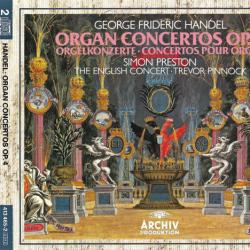 HANDEL Organ Concertos Op. 4 Фирменный CD HANDEL Organ Concertos Op. 4 Фирменный CD