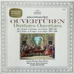 BACH KARL RICHTER Ouvertüren = Overtures = Ouvertures (No. 2 H-moll BWV 1067 / No. 3 D-dur BWV 1068) Виниловая пластинка BACH KARL RICHTER Ouvertüren = Overtures = Ouvertures (No. 2 H-moll BWV 1067 / No. 3 D-dur BWV 1068) Виниловая пластинка