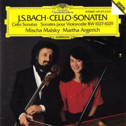 Bach – Mischa Maisky, Martha Argerich Cello-Sonaten = Cello Sonatas = Sonates Pour Violoncelle BWV 1027-1029 Фирменный CD Bach – Mischa Maisky, Martha Argerich Cello-Sonaten = Cello Sonatas = Sonates Pour Violoncelle BWV 1027-1029 Фирменный CD