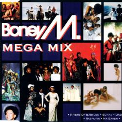 BONEY M Mega Mix Фирменный CD BONEY M Mega Mix Фирменный CD