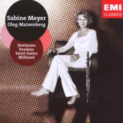 Sabine Meyer, Oleg Maisenberg Devienne, Poulenc, Saint-Saëns, Milhaud Фирменный CD Sabine Meyer, Oleg Maisenberg Devienne, Poulenc, Saint-Saëns, Milhaud Фирменный CD