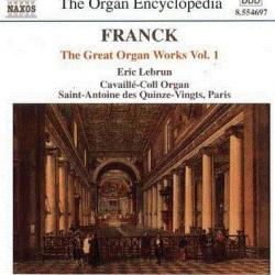 FRANCK The Great Organ Works Vol. 1 Фирменный CD FRANCK The Great Organ Works Vol. 1 Фирменный CD