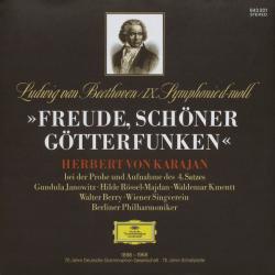 BEETHOVEN HERBERT VON KARAJAN IX. Symphonie D-Moll »Freude, Schöner Götterfunken« (Herbert Von Karajan Bei Der Probe Und Aufnahme Des 4. Satzes) Виниловая пластинка BEETHOVEN HERBERT VON KARAJAN IX. Symphonie D-Moll »Freude, Schöner Götterfunken« (Herbert Von Karajan Bei Der Probe Und Aufnahme Des 4. Satzes) Виниловая пластинка
