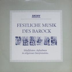 VARIOUS Festliche Musik Des Barock Виниловая пластинка VARIOUS Festliche Musik Des Barock Виниловая пластинка