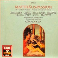 BACH Matthäus-Passion Фирменный CD BACH Matthäus-Passion Фирменный CD