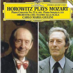Horowitz Plays Mozart Piano Concerto No. 23 K. 488 • Piano Sonata K. 333 Фирменный CD Horowitz Plays Mozart Piano Concerto No. 23 K. 488 • Piano Sonata K. 333 Фирменный CD