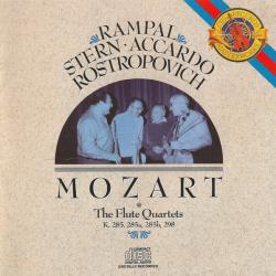 Mozart – Rampal • Stern • Accardo • Rostropovich The Flute Quartets K. 285, 285a, 285b, 298 Фирменный CD Mozart – Rampal • Stern • Accardo • Rostropovich The Flute Quartets K. 285, 285a, 285b, 298 Фирменный CD